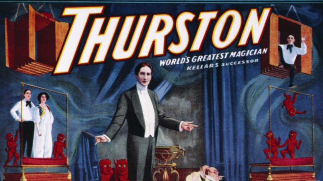 A Howard Thurston poster.